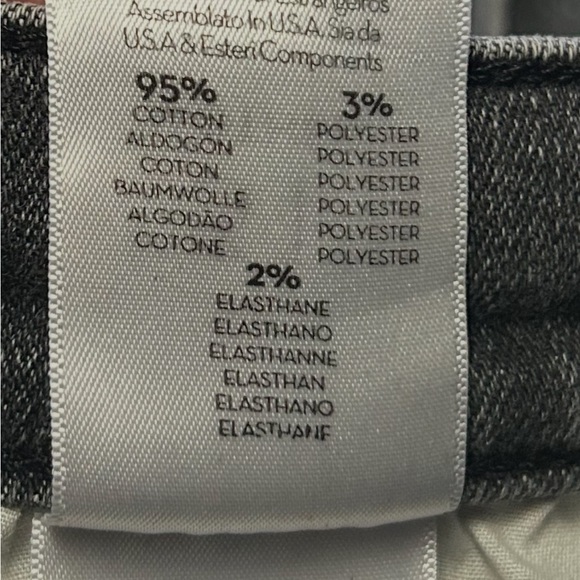 MOTHER The Hustler Ankle Fray Sharing Secrets Jeans Grey size 31 - Picture 9 of 9